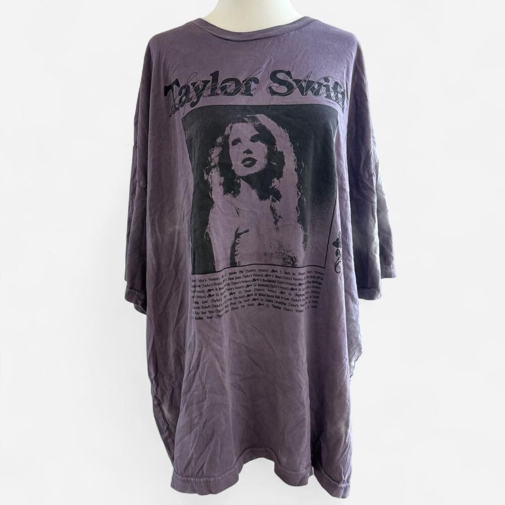 Taylor Swift Speak Now (Taylor's Version) purple tie-dye t-shirt authentic